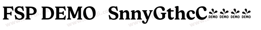 FSP DEMO   SnnyGthcC字体转换